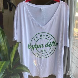 Kappa Delta T Shirt 💚✨ Flattering Flow Kay Dee XL